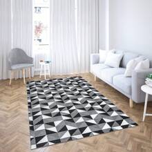 Jacquard Rug 3.00 M X 2.00 M Non-Slip Geometric Living Room Office Bedroom - 達拉布萊克 - 查看 4