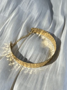 Gargantilha sólido minimalista Moda Inverno Bijuteria