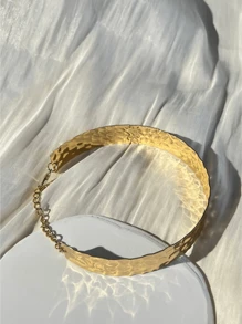 Gargantilha sólido minimalista Moda Inverno Bijuteria