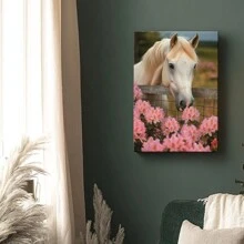 1 Pc, Ultra HD Picture High Resolution A Photo Of An Colored, Original, Canvas, Wall Art, Living Room Wall Decorations, Bedrooms, Bathrooms, Frame Poster Art Prints, Hanging Paintings, Home Decoration, Festivals. Home 1 - Multicolor - View 6