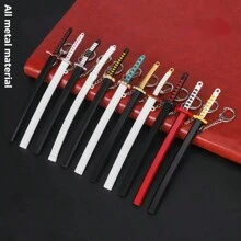 1 件武器模型 - 剑玩具 - 全金属模型 - 武器 - 时尚酷炫武器展示 - 动漫/游戏周边 - 节日/生日/复活节/愚人节礼物 - 玩具 - 彩色 - 查看 1