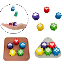 5 PCS Gonggi Korean Game Stones,Stone Catching Game Stone Game,Korean Traditional Squid Tossing Play Game Gonggi Stone Set,Gonggi Korean Game Stone Catching, Hand Eye Coordination Training Adjustable Speed Stone Catching Game, PRG Sword JackStone Pock Box, Throwing And Catching Stones, Dice Game, Featuring Folk Games Like Gong-Gi, Camping Mini Games