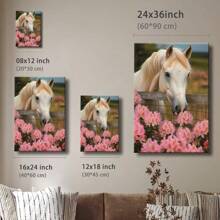1 Pc, Ultra HD Picture High Resolution A Photo Of An Colored, Original, Canvas, Wall Art, Living Room Wall Decorations, Bedrooms, Bathrooms, Frame Poster Art Prints, Hanging Paintings, Home Decoration, Festivals. Home 1 - Multicolor - View 4