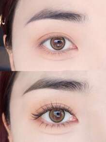 100 片无胶假睫毛，自然外观，三合一魔鬼鱼鳞片分段睫毛，C 卷曲单簇，适合初学者的高密度睫毛簇，睫毛簇，单根睫毛，睫毛，假睫毛 - C - 查看 6