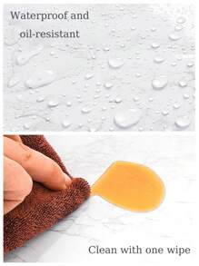 1 Piece Of Multi-Color Marble Pattern Self-Adhesive Kitchen Sticker, Waterproof, Oil-Proof, Suitable For Walls, Stoves, Countertops, Cabinet Renovation, Table Renovation, Bathroom Sink, Marble Wall Stickers.