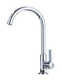 1 pièce Robinet de lavabo de salle de bain en acier inoxydable à levier unique et mono-trou, robinet d'eau chaude et froide, robinet de lavabo de salle de bain à poignée unique, mitigeur de lavabo noir brossé, or, robinet de lavabo de buanderie à eau froide et chaude mélangée, robinet de lavabo de salle de bain