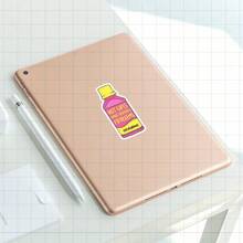 3-Inch "Hot Girls Have Sequela Problems Sticker - Fun And Relatable Pink-Themed Vinyl Sticker For Laptops, Notebooks, Water Bottles, Study Areas, Personal Spaces, And Humor Zones | Great For Humor Fans, Women, Students, And Sarcasm Enthusiasts | Perfect Gag Gift For Friends, Family, And Colleagues | Hilarious Sticker For Humor, Relatable Fun, And Creative Expression" - 3inch/7.62cm - View 4