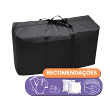 Bolsa/Sacoleira Grande p/ Viagens, Compras, Mudanças - Impermeável Premium