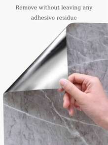 1 Piece Of Multi-Color Marble Pattern Self-Adhesive Kitchen Sticker, Waterproof, Oil-Proof, Suitable For Walls, Stoves, Countertops, Cabinet Renovation, Table Renovation, Bathroom Sink, Marble Wall Stickers.