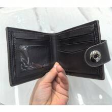 Portefeuille court et porte-cartes simple pour hommes, portefeuille rétro pour hommes, mini-portefeuille, porte-monnaie, petit portefeuille pour hommes, portefeuille