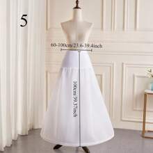 Bridal Wedding Dress Support Gabon Medium And Long Fishbone Support Lolita Wedding Dress Inner Skirt Support