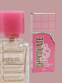CHOCOLATE ROSE COLONIA CON GLITTER PARA DAMA 60ml FRAGANCIA FULLER - Dulce - Ver 4