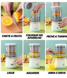 Exprimidor De Naranjas Eléctrico CON CABLE - Blanco - Ver 2