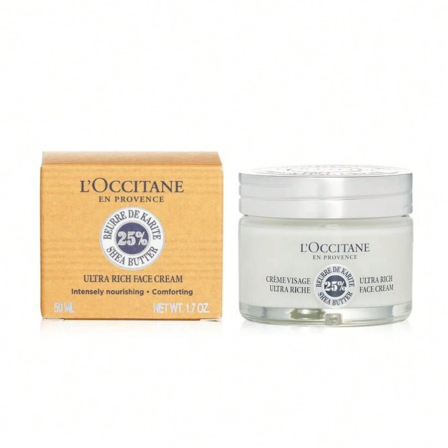 L'Occitane Shea Butter 25% Ultra Rich Face Cream 1.7oz 1.7oz - 清除 - 查看 1