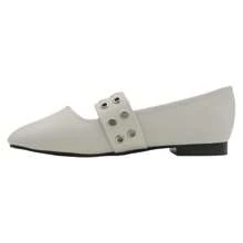 Mary jane Exterior Piel vegana Color Late Para Mujer De RBCOLLECTION - Blanco - Ver 6