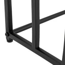 YUNRUX Freestanding 3 Bar Towel Rail Oversized Floor Standing Towel Rack Rectangular Bathroom Bath Towel Stand