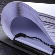 Clipboard Folder With A4 Cover, Office Supplies, Double Staple 5421 - 白色 - View 2
