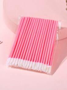 50pcs/Set Disposable Lip Brush Lip Gloss Applicator Makeup Beauty Tools Kit - Multicolor - View 9