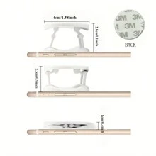 煎蛋设计树脂手机支架，ABS 可折叠手机支架，创意口袋大小折叠支架 - 多色 - 查看 7