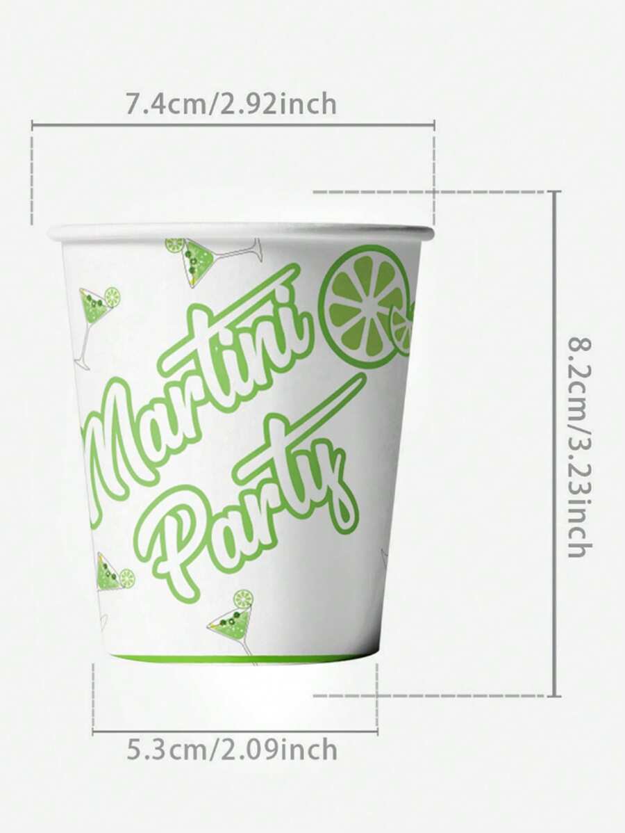 Piatti da dessert Espresso Martini in confezione multipla, 