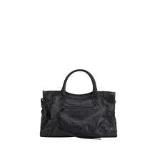 Balenciaga Bolso de hombro mediano para mujer Le City - Negro - Ver 1
