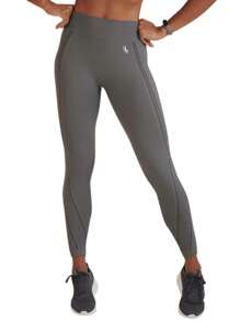 Max Lupo Sport Women's Seamless Butt Lifting Gym Workout Leggings - 灰色 - 查看 1