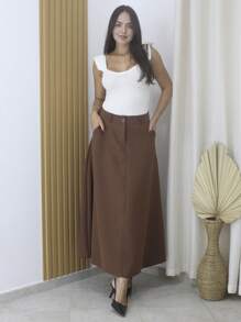 Women's Long Skirt - Maxma 7106