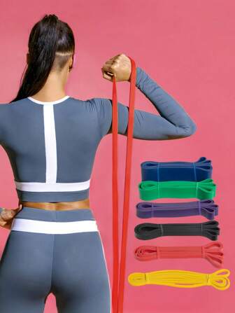 1 件阻力带拉伸锻炼带，适用于家庭健身房健身的弹力带，用于引体向上的力量训练辅助，适用于男士和女士健身房配件