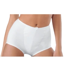 Yoliss Model 616-A Front Reinforcement Girdle Panties - White - View 2