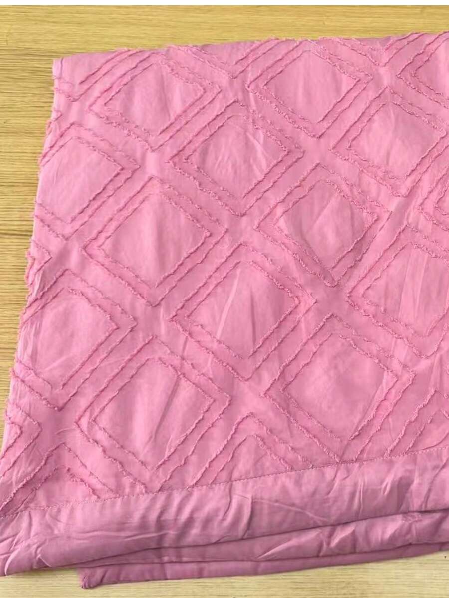 Colcha verano - Edredón de verano rojo con flores cortadas - Ver 1