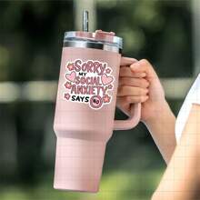 3 英寸“抱歉，我的社交焦虑症不允许贴纸 - 有趣且贴切的乙烯基贴纸，适用于笔记本电脑、笔记本、水瓶、书桌、个人空间和社交焦虑意识角落 | 非常适合心理健康倡导者、幽默爱好者、学生和焦虑症斗士 | 送给朋友、家人和同事的完美礼物 | 焦虑幽默、心理健康意识和贴切乐趣贴纸” - 3吋/7.62厘米 - 查看 6