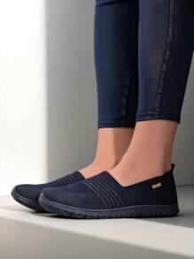 Royalfashion 女士运动莫卡辛鞋 Sortpes