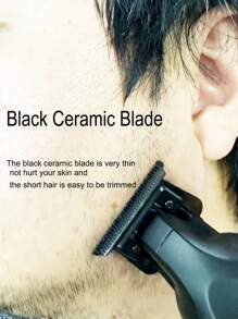 Kemei Kemei KM-2299 With Extra Blade Barber Cordless Hair Trimmer 0mm Zero Gapped Carving Clipper For Men Professional Haircut Machine Electric Rechargeable Hair Trimming Machine Barber Trimmer Hair Beard Shaver