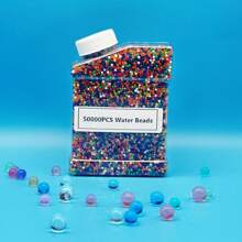 50000pcs/40000pcs/20000pcs/2000pcs Colorful Hydrogel Beads, Vase Filler For Wedding Centerpieces, Floating Candles, Soilless Planting, Flower Decorations Gifts Birthday Graduation