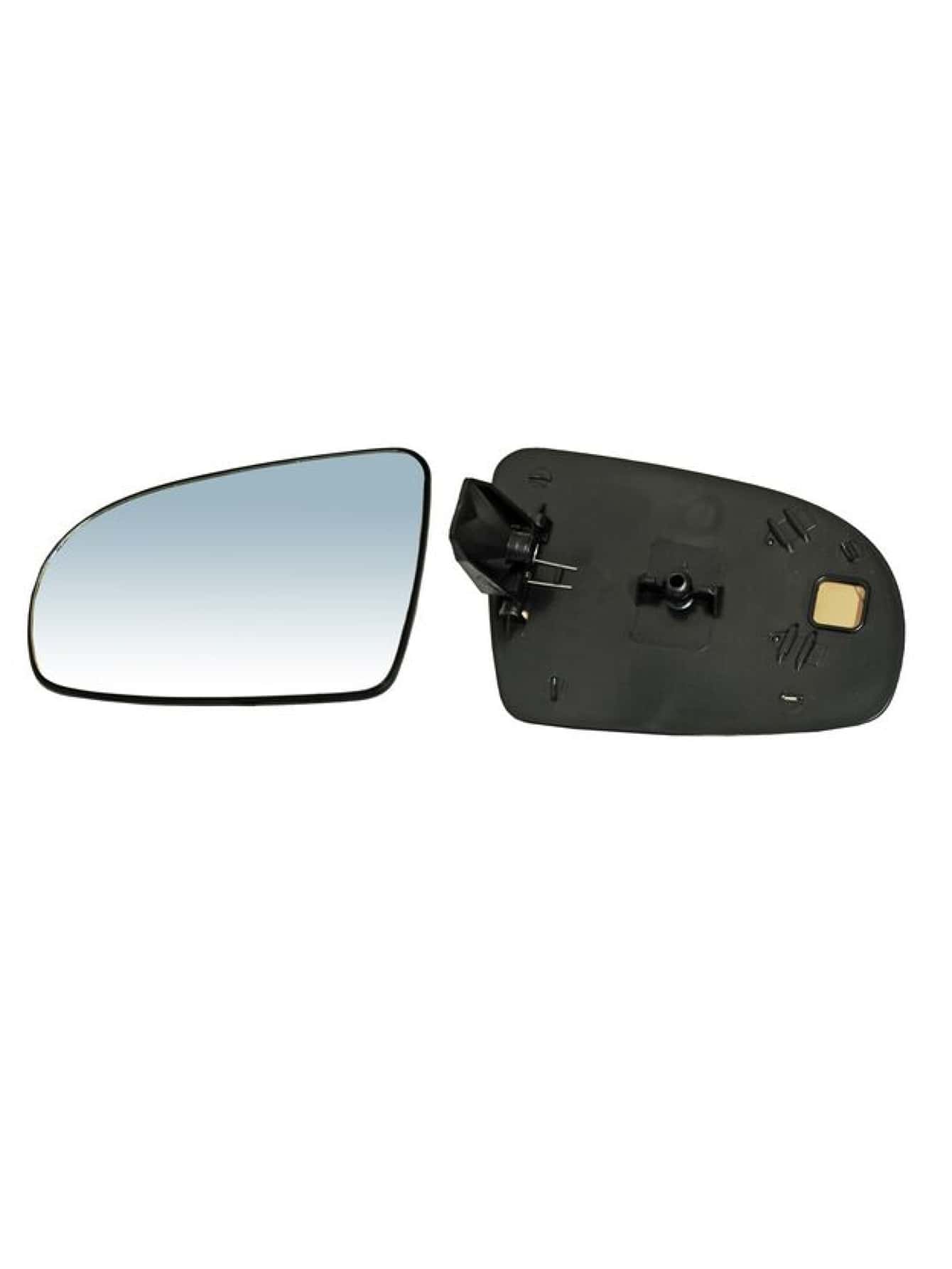 Replacement Rearview Side Mirror Compatible With Chevy C2 03-08 Left Driver Side - White - View 1