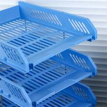 [Four-Layer File Rack] Four-Layer File Rack - Horizontal Desktop Storage File Rack - Multi-Layer Sorting File Basket