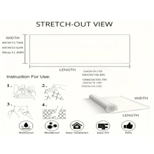 1 卷木质粘合纸剥离粘合剂和加厚仿古木粘合纸木质壁纸适用于家具表面天然木质壁纸自粘可移除防水乙烯基薄膜
