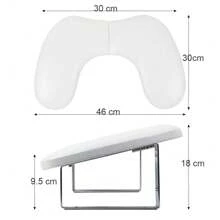 1 Peça Descanso de Braço em Formato de U para Manicure, Apoio para Mão, Almofada Suporte para Unhas em Formato de U, Ferramenta de Arte de Unhas, Suprimentos para Unhas com Textura Delicada e Suave, Inodoro