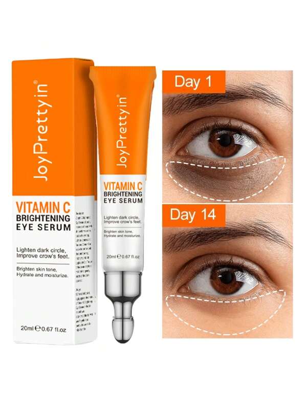 JoyPretty Vitamin C Set Vitamin C Cream Brightening Hydrating, Brightening Eye Pattern Essence Cream