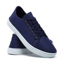 Men's Sneakers Comfortable Casual Sneakers. - Azul - Ver 1