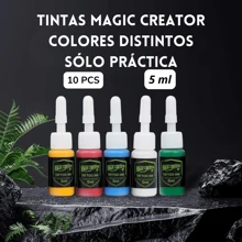KIT PARA TATUAR ROCKET COMPLETO PRINCIPIANTE MAGIC CREATOR - Rojo - Ver 8