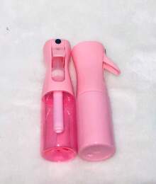 Continuous Spray Water Bottle, 200ml/ Empty Hair Fine Mist Plant Sprayer For Hairstyling, GardeningSimple - 粉色 - 查看 1