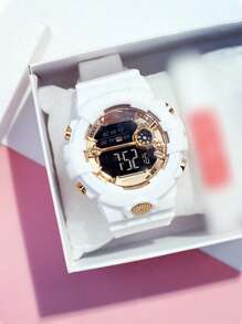 Unicorn Design Cute INS Electronic Watch, Korean Fashion Casual Sport Watch For Girls - Multicolor - View 17