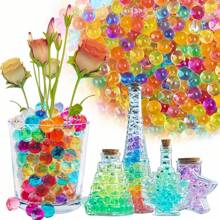 50000pcs/40000pcs/20000pcs/2000pcs Colorful Hydrogel Beads, Vase Filler For Wedding Centerpieces, Floating Candles, Soilless Planting, Flower Decorations Gifts Birthday Graduation