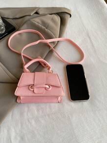 抽绳个性锁扣时尚休闲单人房间手拿小方包