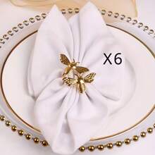 金属蜜蜂餐巾架、金属蜜蜂餐巾环、金属桌布夹