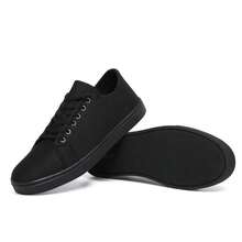 Men's Sneakers Comfortable Casual Sneakers. - 黑色 - 查看 5