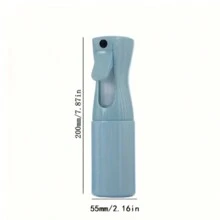 Continuous Spray Water Bottle, 200ml/ Empty Hair Fine Mist Plant Sprayer For Hairstyling, GardeningSimple - 粉色 - 查看 3