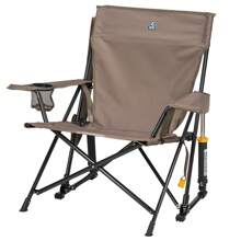 GCI Outdoor Kickback Rocker Foldable Rocking Camp Chair, Pastel Green - Aged Fatigue - View 6