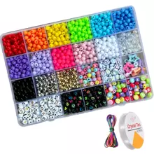 Children's Kit Case For Bracelet Necklace Beads Silicone - 彩色 - 查看 1
